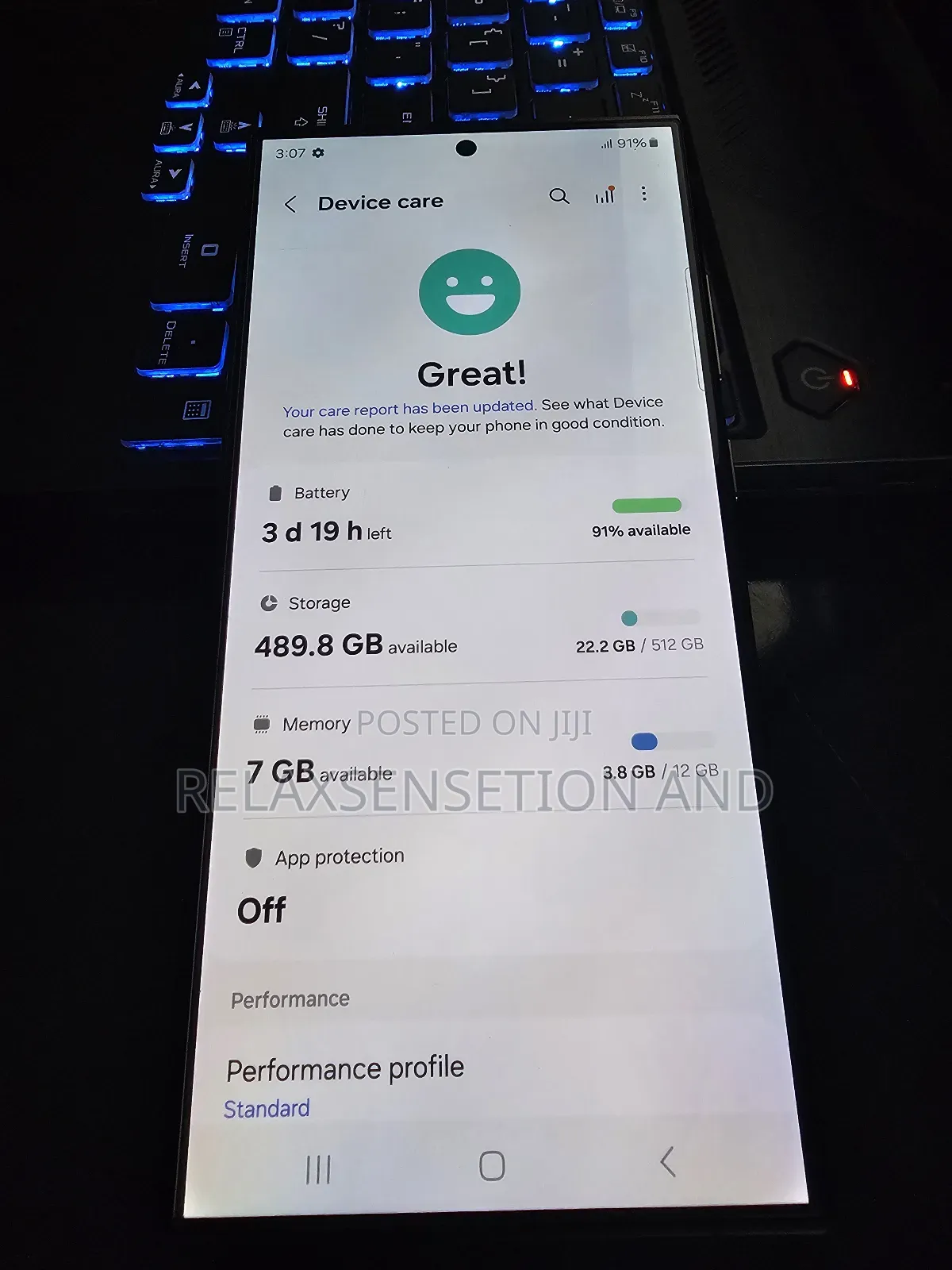 New Samsung Galaxy S24 Ultra 512 GB Blue