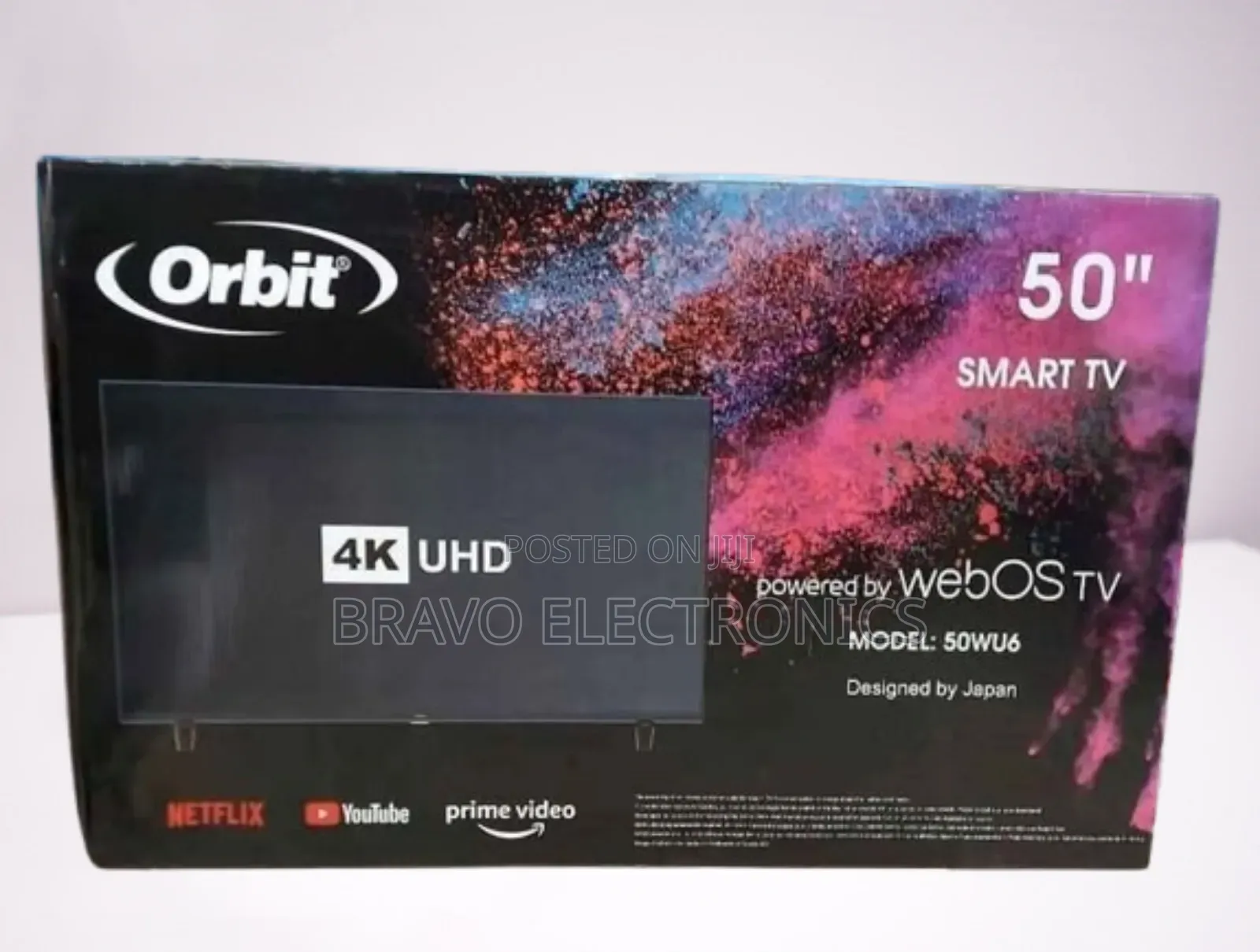  Orbit 50" Webos Frameless Smart Tv – 2025 New Model! 