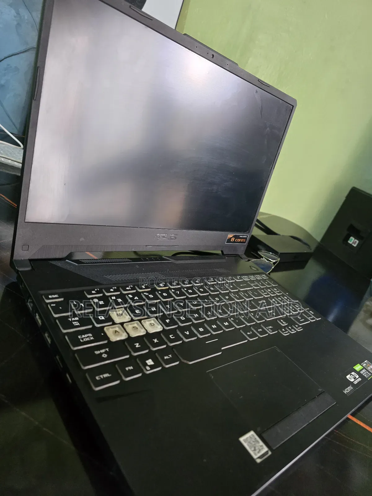 New Laptop Asus TUF Gaming A15 16GB AMD Ryzen 7 SSD 512GB