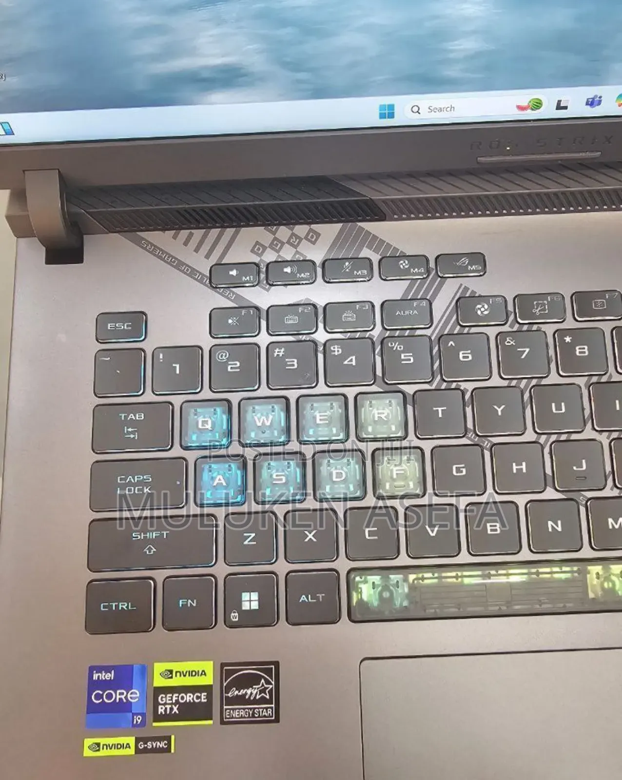 New Laptop Asus ROG Strix G16 G614 16GB Intel Core I9 SSD 1T