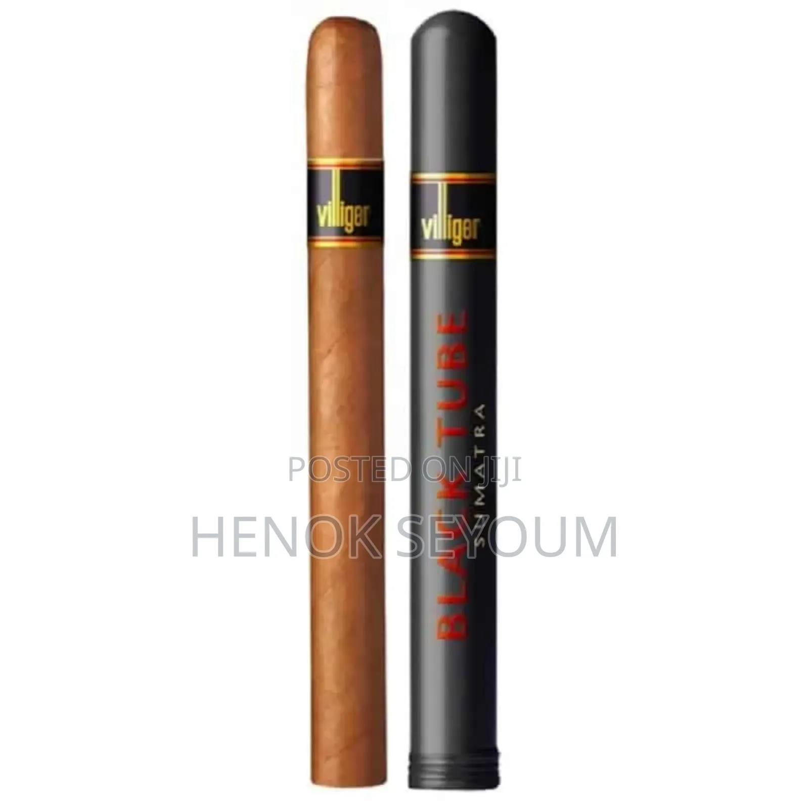 Villiger Cigar (Gold)Tube and (Black)Tube