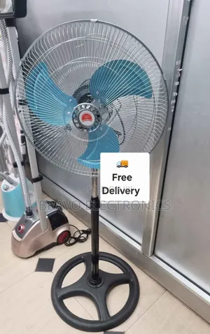 Photo - Crown 5-Wing Standing Fan – Powerful Cooling, Premium Design!