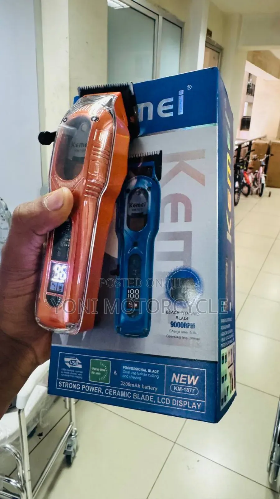 Kemei Rechargeable Hair Clipper9hair0clipper43hair0clipper0hair3trimme