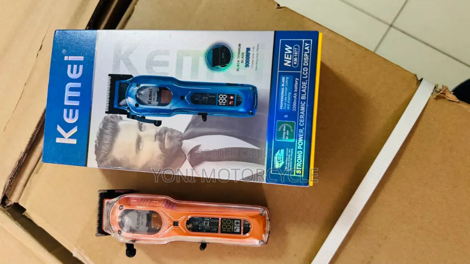 Kemei Rechargeable Hair Clipper9hair0clipper00kemei21hair0professional