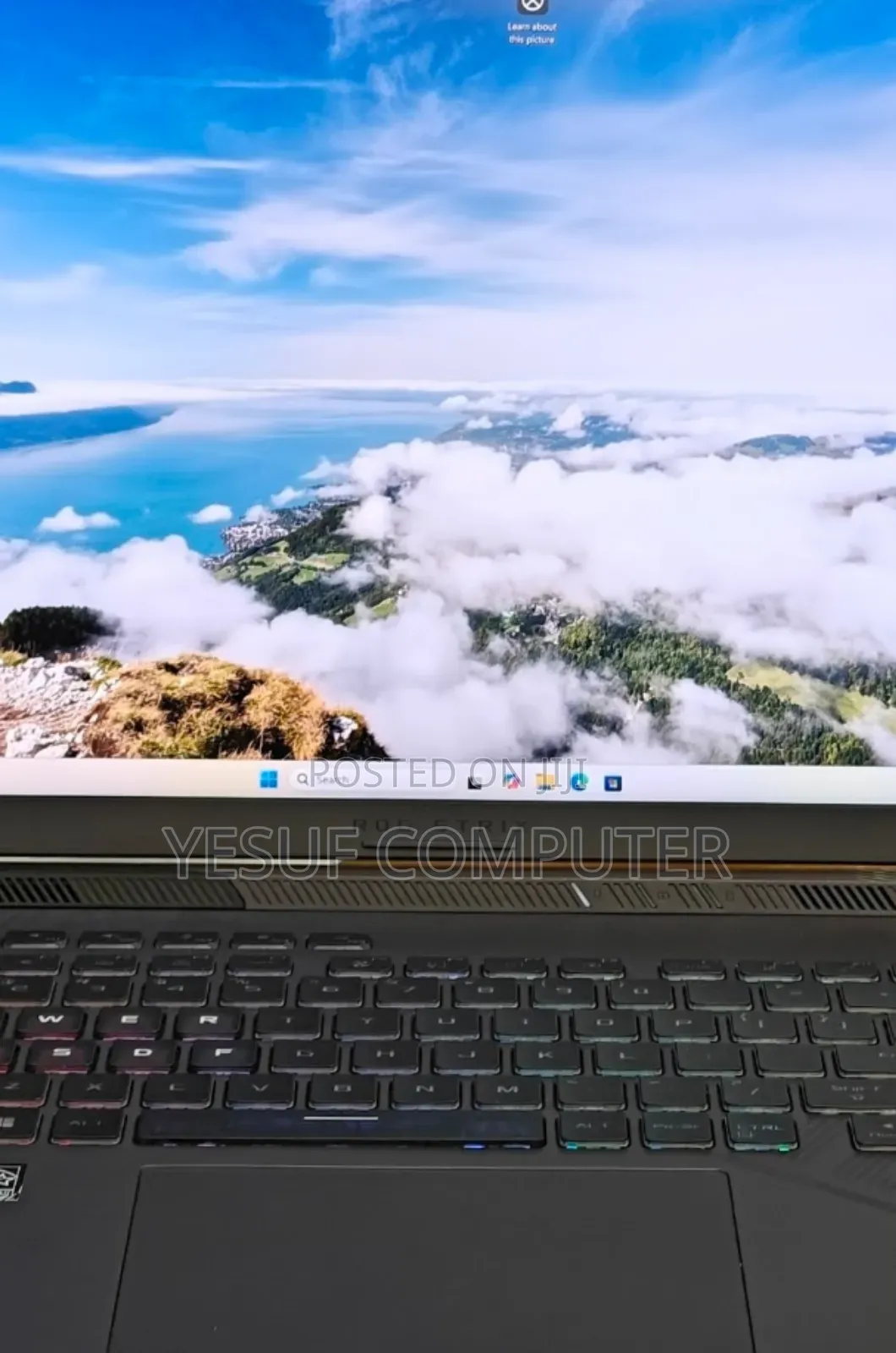 New Laptop Asus ROG Strix G15 16GB Intel Core I9 SSD 1T