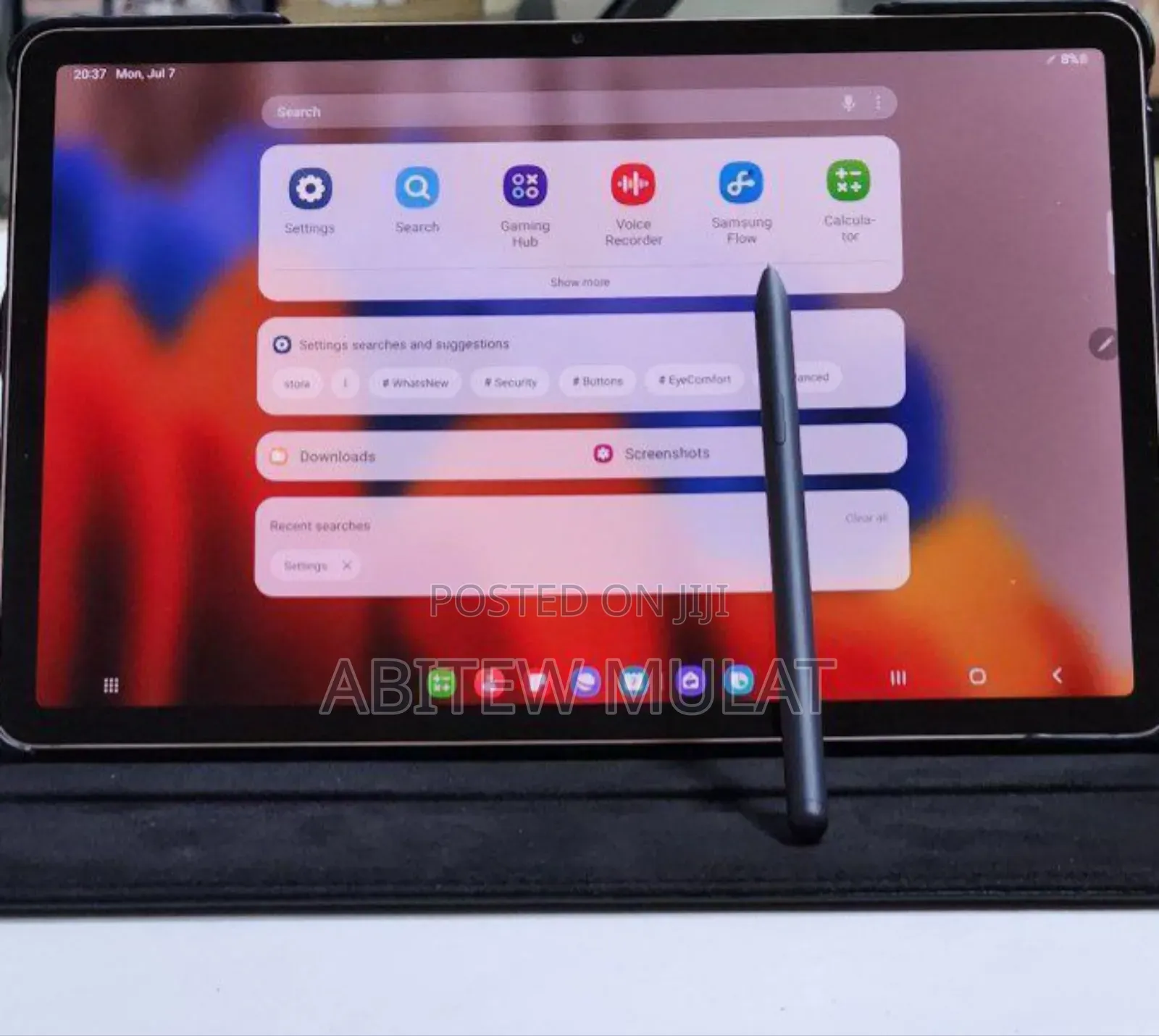 New Samsung Galaxy Tab S7 128 GB Silver