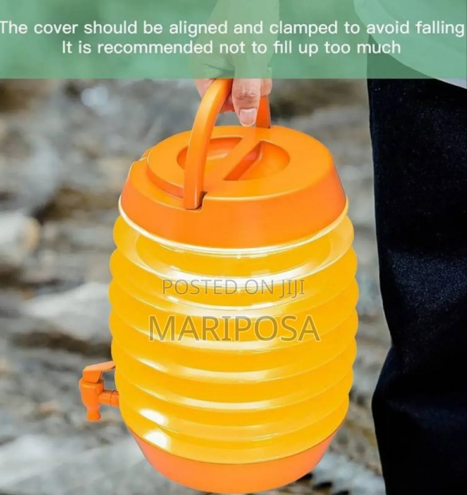 Collapsible Beverage Dispenser