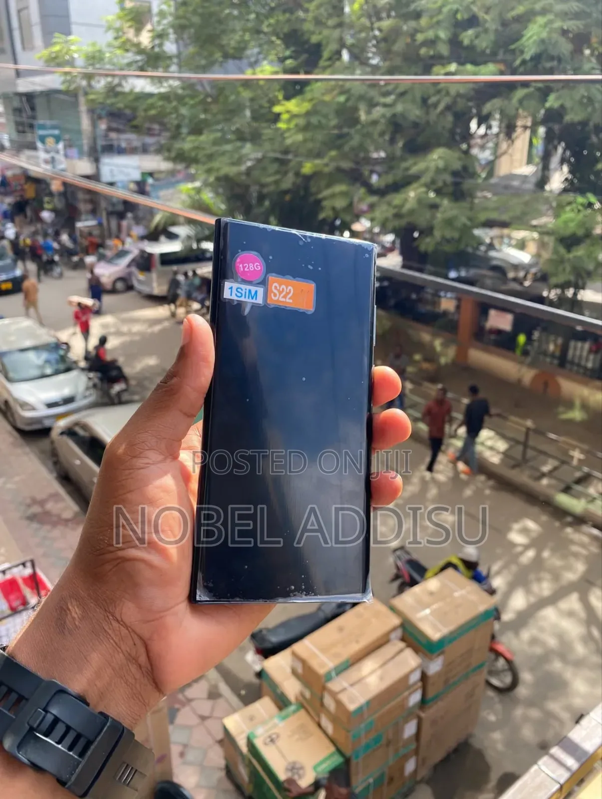 New Samsung Galaxy S22 Ultra 5G 256 GB Blue