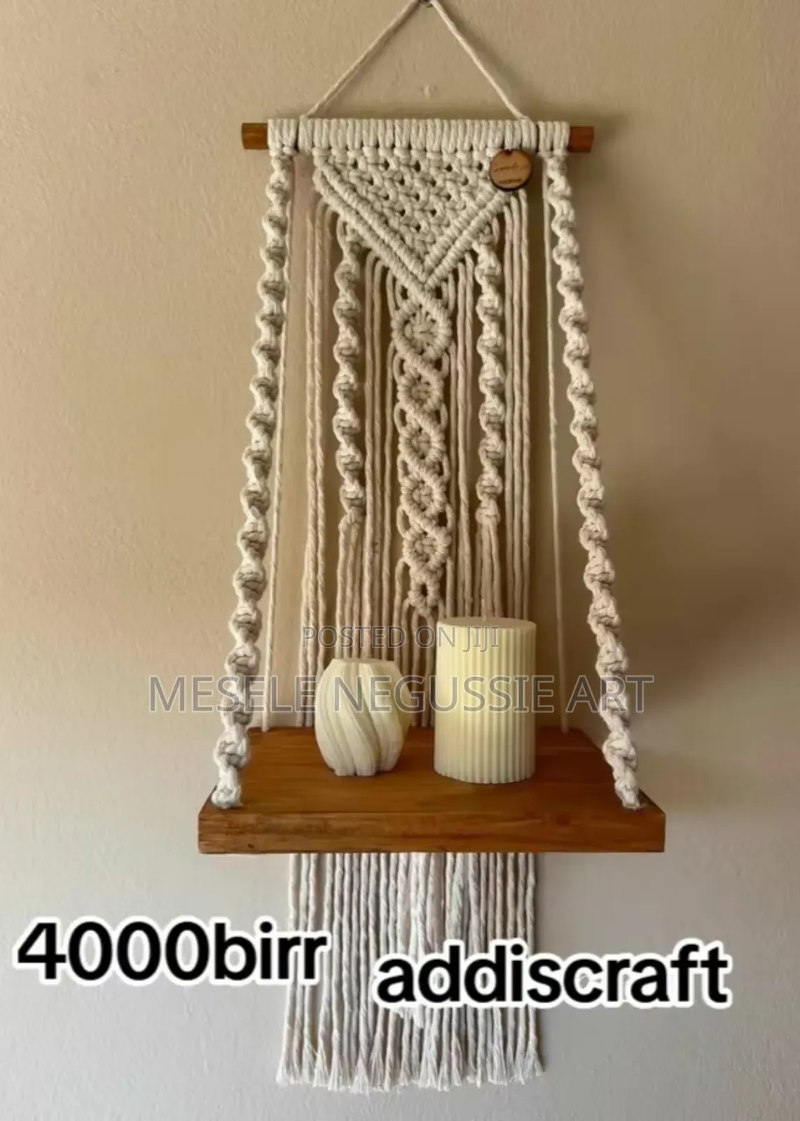 Macrame Shelf