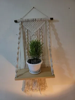 Macrame Shelf