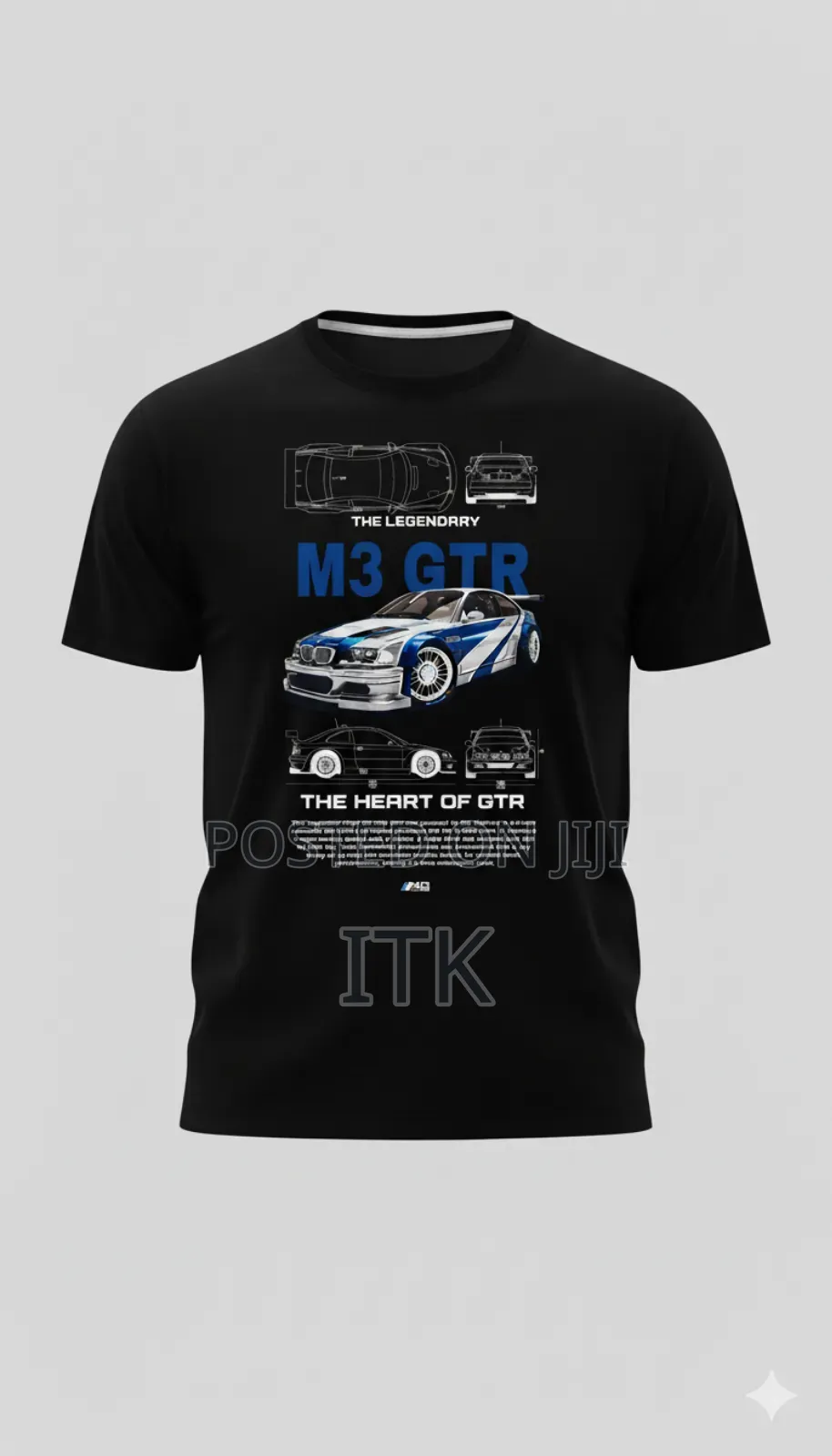 White T Shirt By Any Disgen U Want