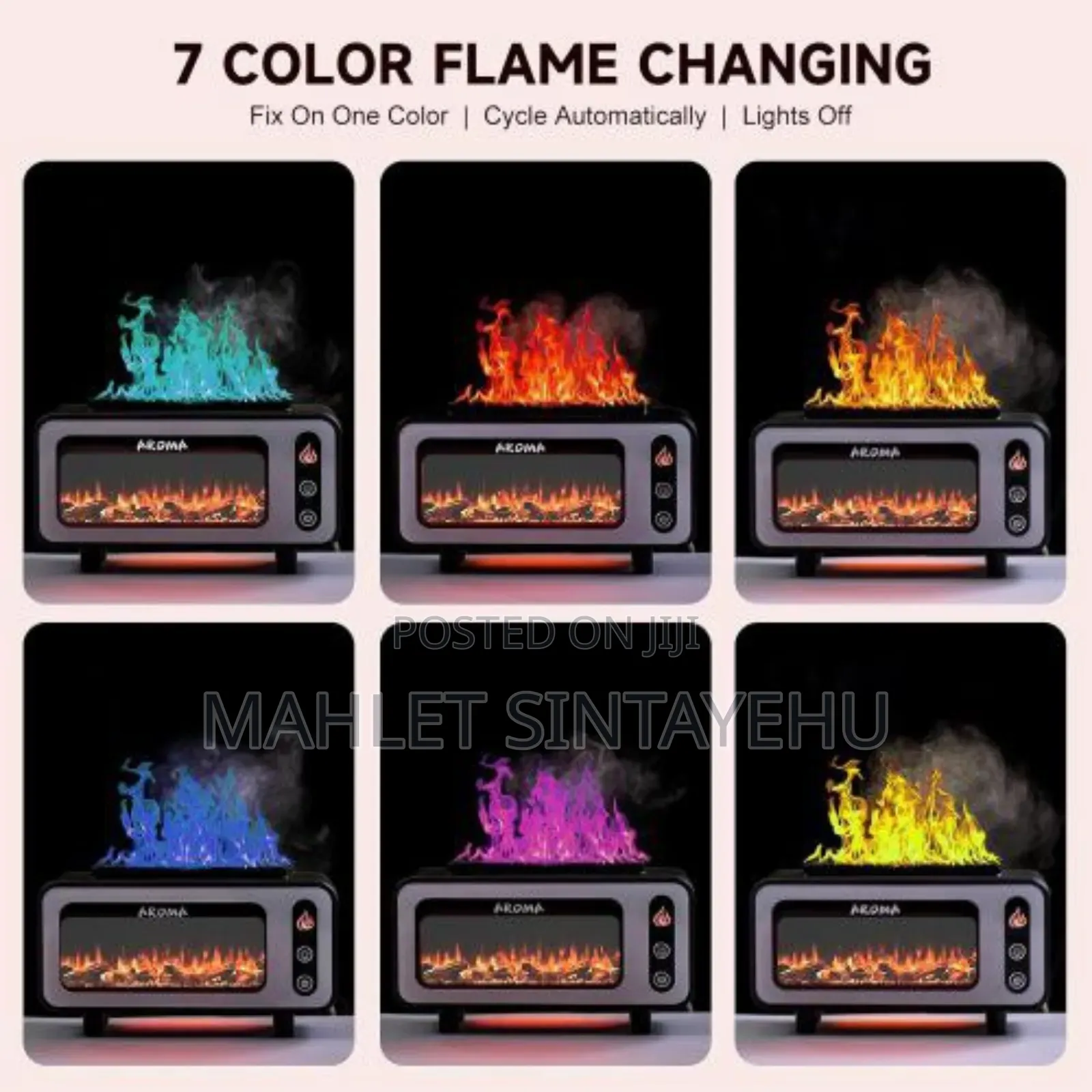 Vintage Fireplace Aroma Diffuser