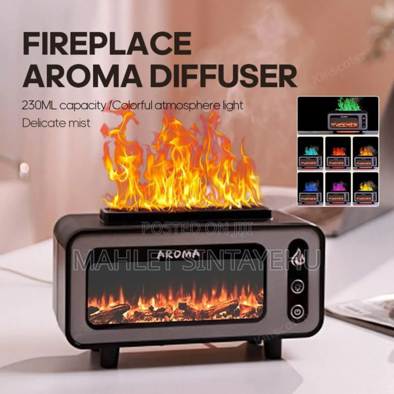 Vintage Fireplace Aroma Diffuser