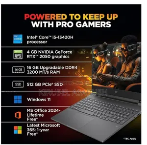 New Laptop HP Victus 15 16GB Intel Core I5 SSD 512GB