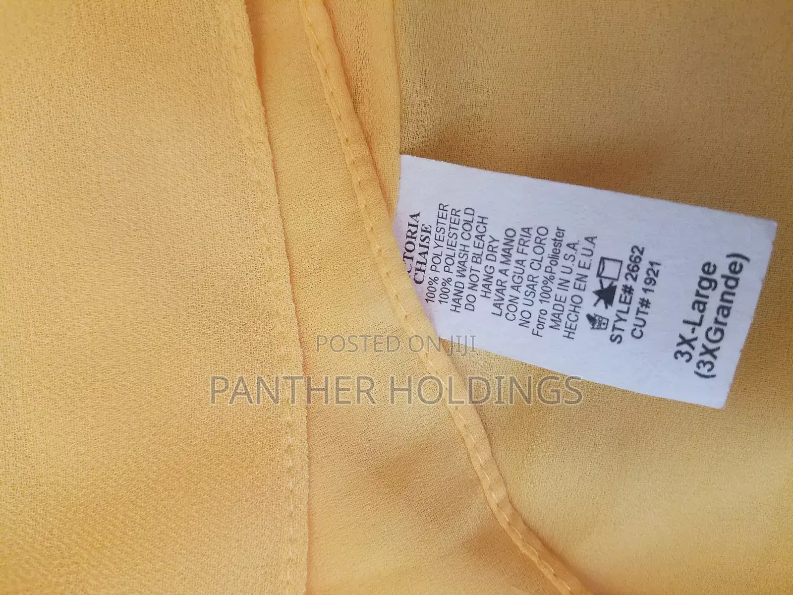 Victoria Chaise Made In Usa Sleeveless Top Pants Co-ord (Yellow)