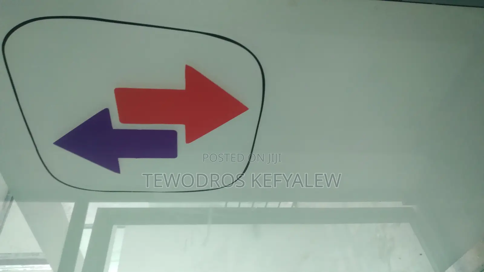 Frosted Sticker for Glass