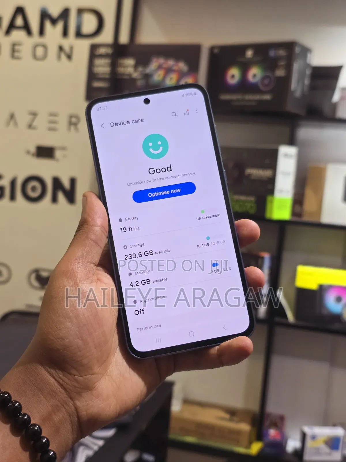 New Samsung Galaxy A55 256 GB Blue