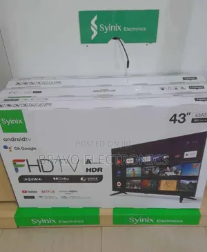 Photo - Syinix 43" Android Tv – Ok Google, A+ Panel!
