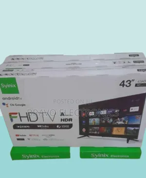 Syinix 43" Android Tv – Ok Google, A+ Panel!