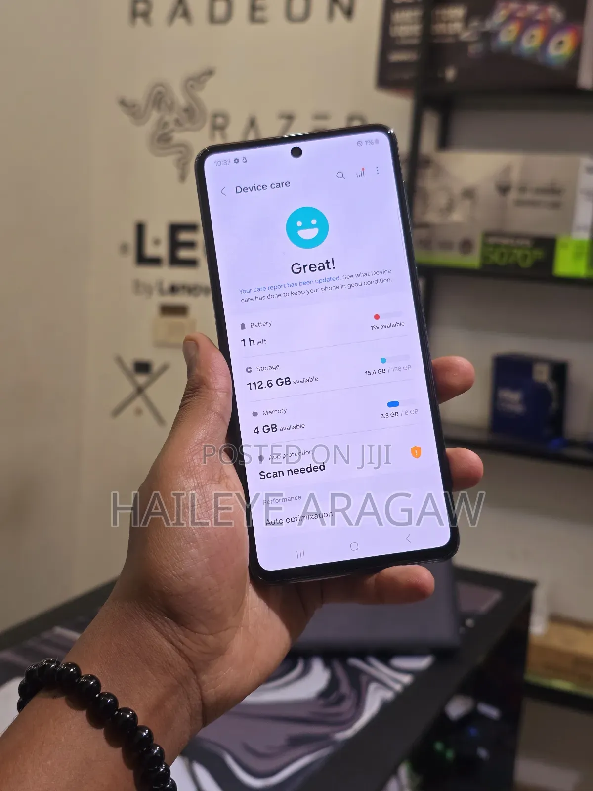 New Samsung Galaxy M53 128 GB Black