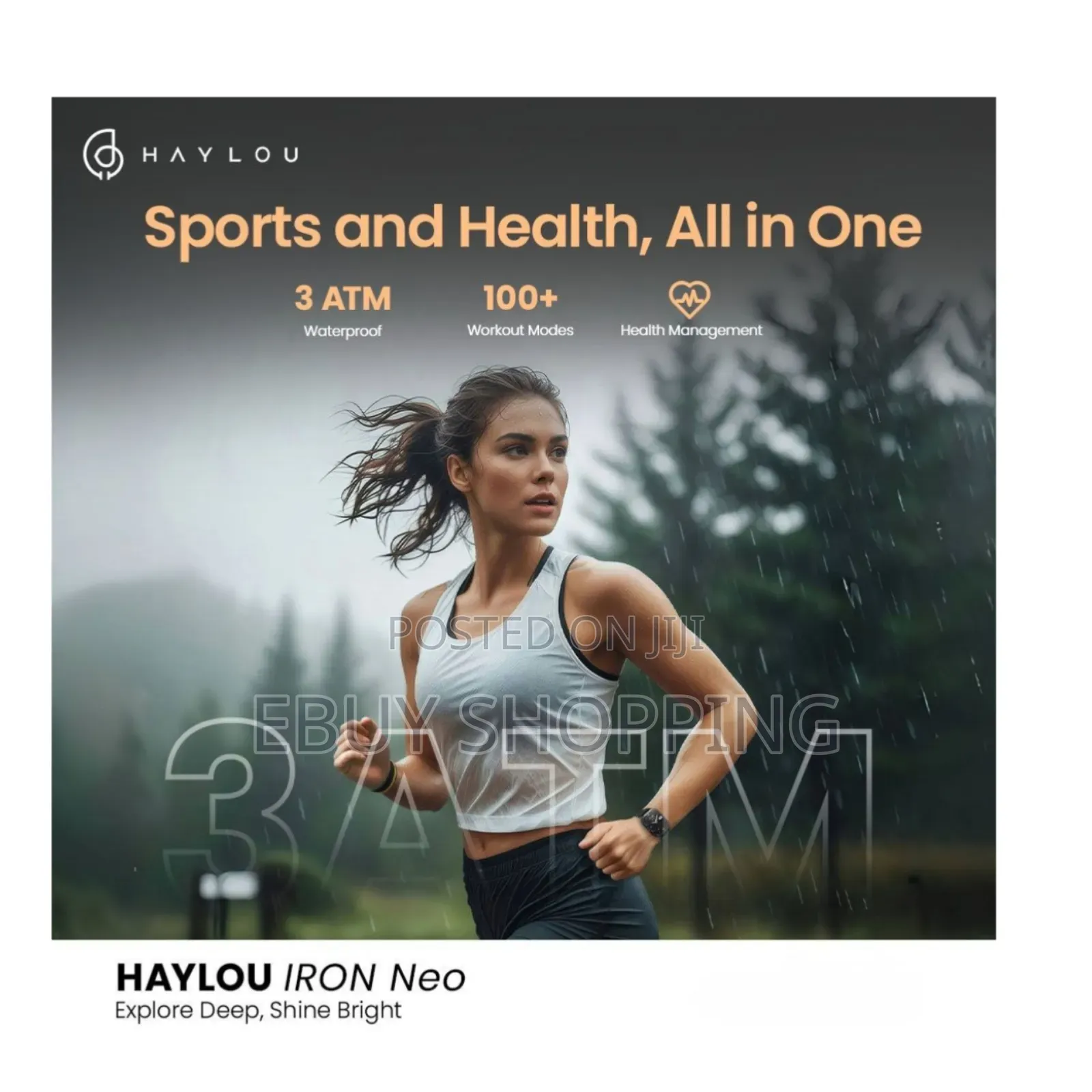 Haylou Iron Neo: Smart Notifications Bluetooth Calling