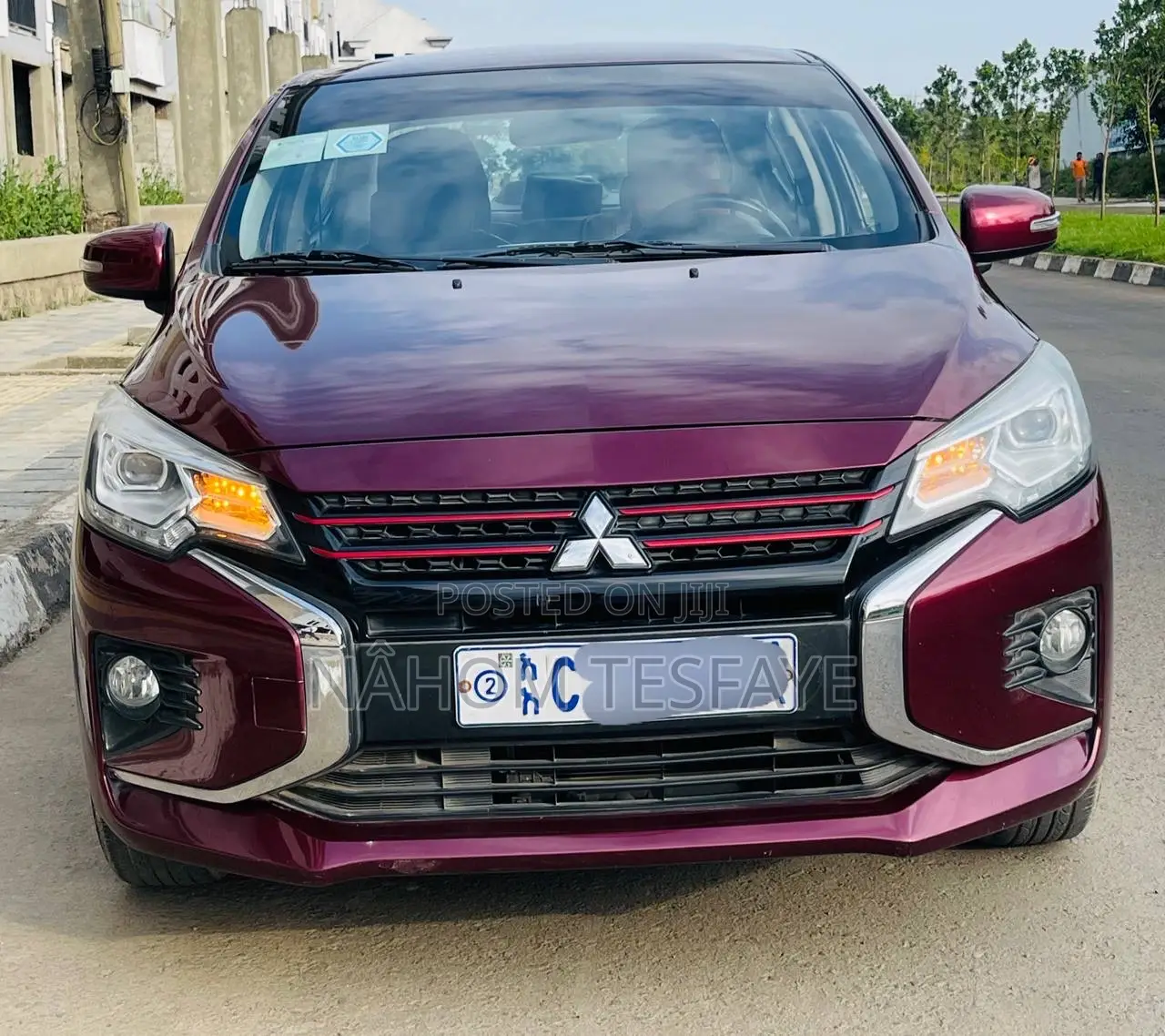 Mitsubishi Attrage 2021 Burgundy