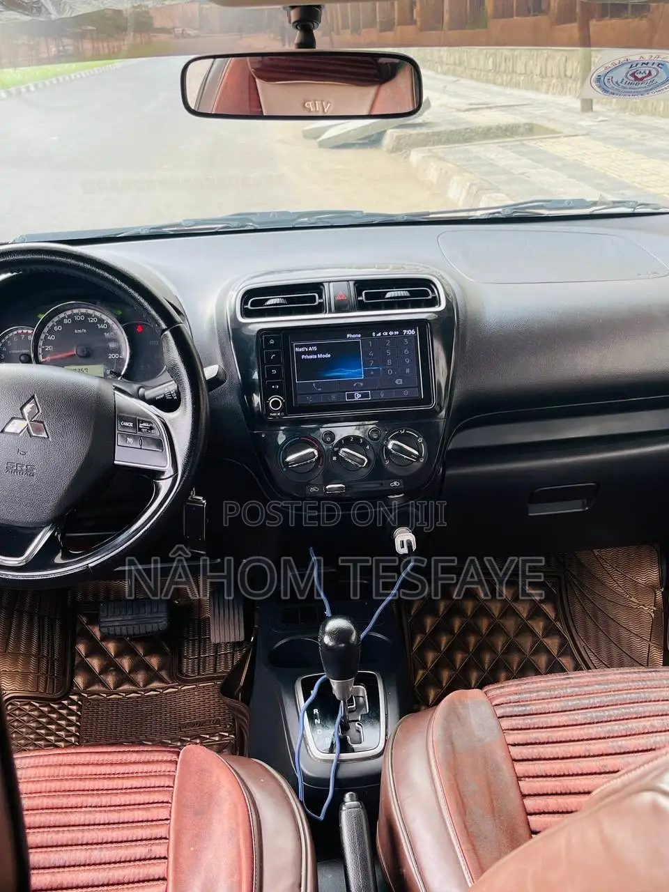 Mitsubishi Attrage 2021 Burgundy