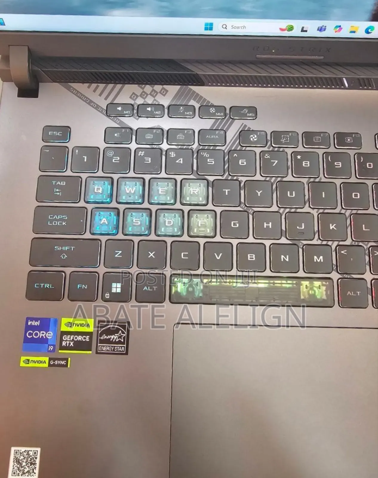 New Laptop Asus ROG Strix G16 G614 16GB Intel Core I9 SSD 1T