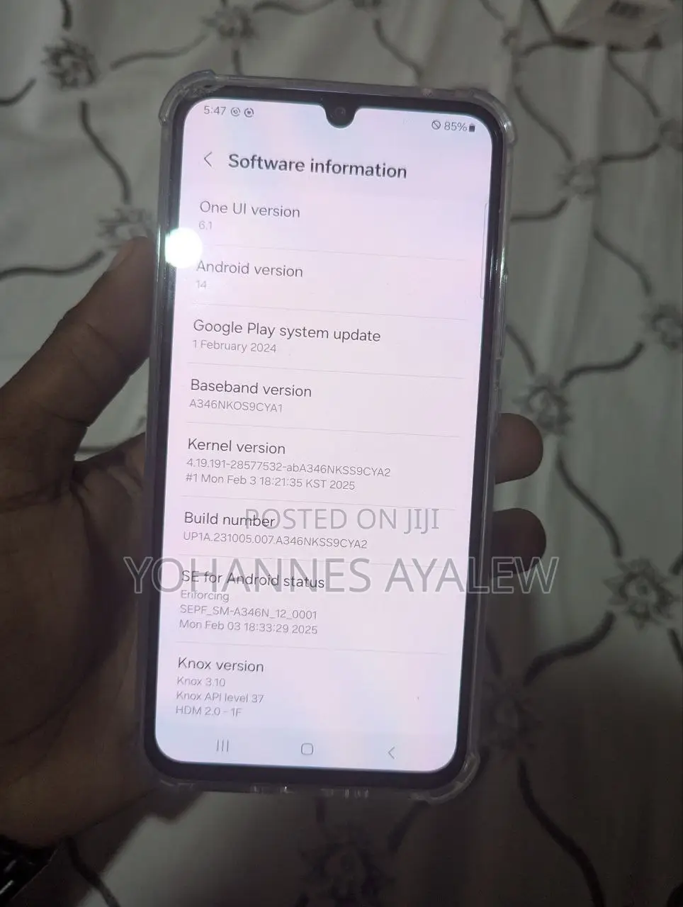 New Samsung Galaxy A34 5G 128 GB Blue