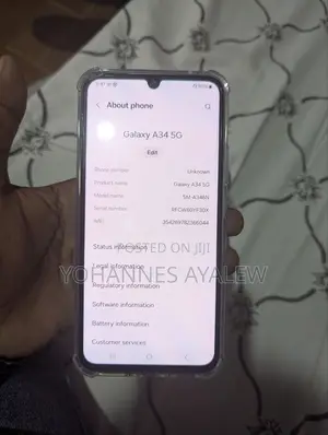 New Samsung Galaxy A34 5G 128 GB Blue