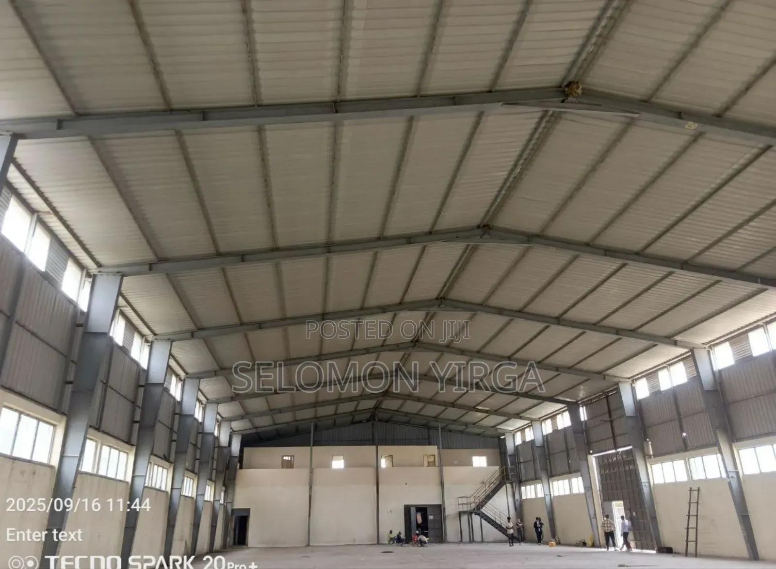 ቃሊቲ የሚሸጥ መጋዘን