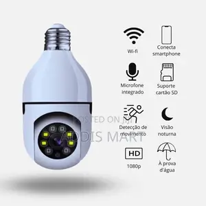Photo - Wifi E27 Bulb CCTV Camera - 1080p Smart Security