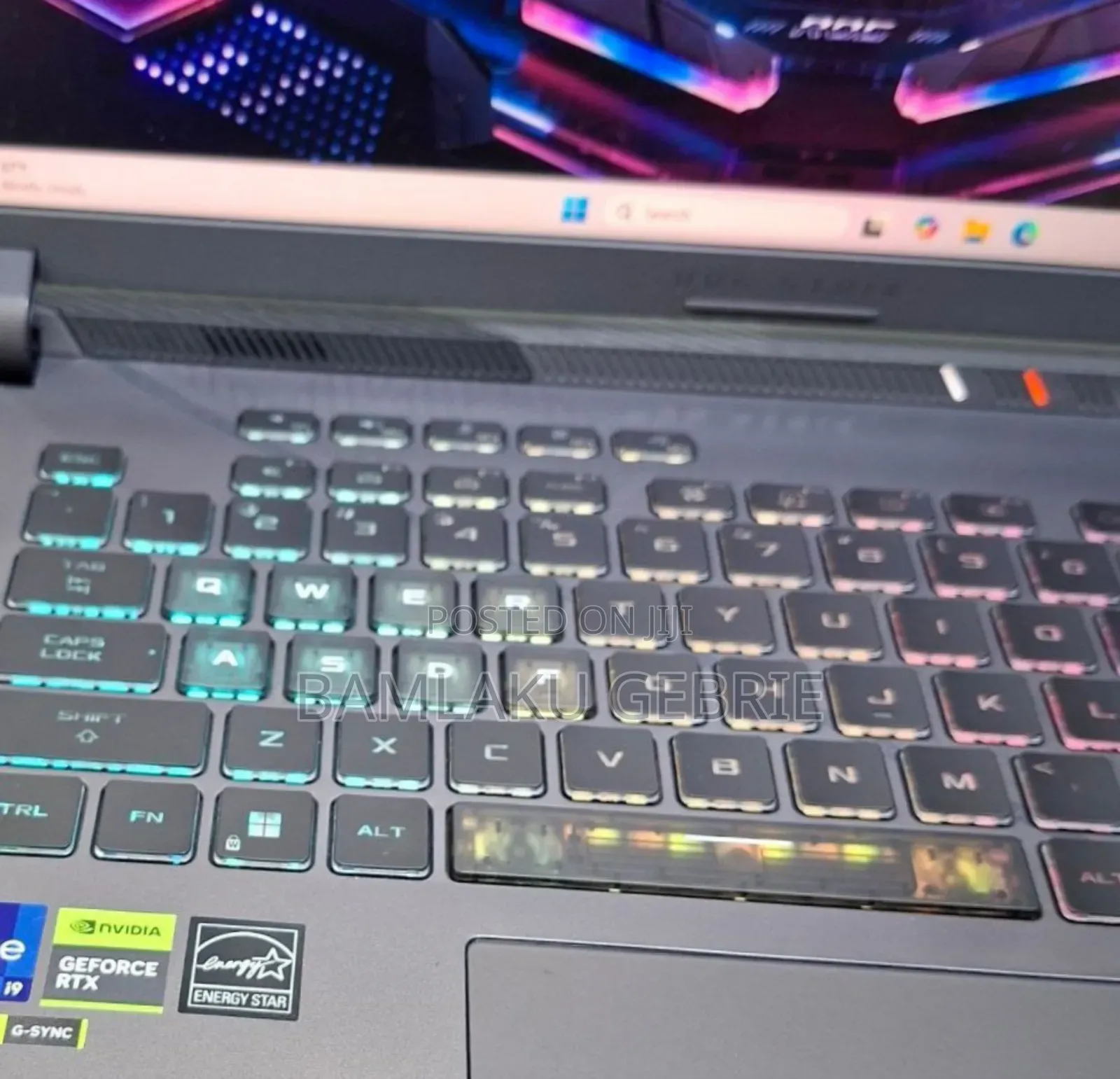 New Laptop Asus ROG Strix G15 32GB Intel Core I9 SSD 1T