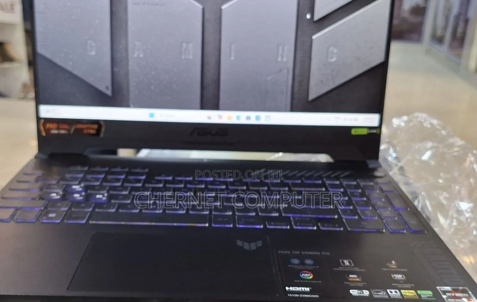 New Laptop Asus TUF Gaming A15 16GB AMD Ryzen 7 SSD 512GB