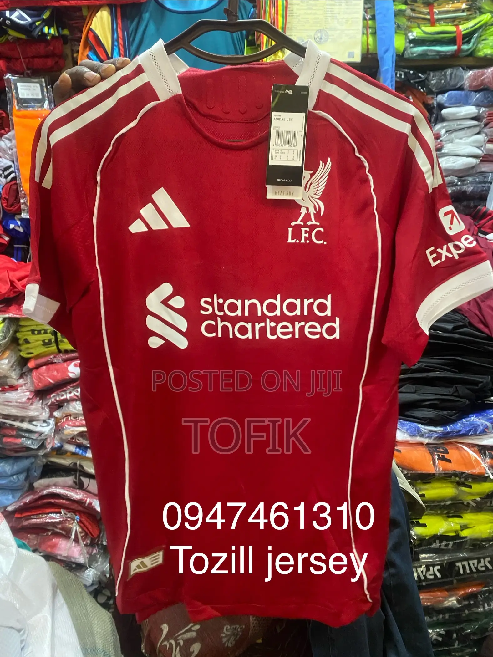 2025/26 Original Liverpool Jersey Player Version