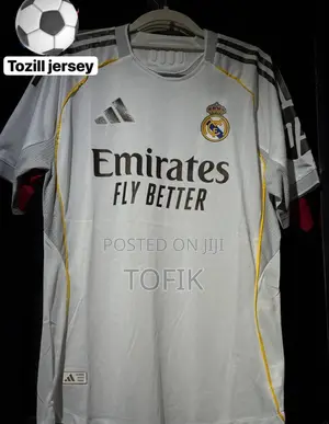 2025/26 Original Real Madrid Jersey Player Version