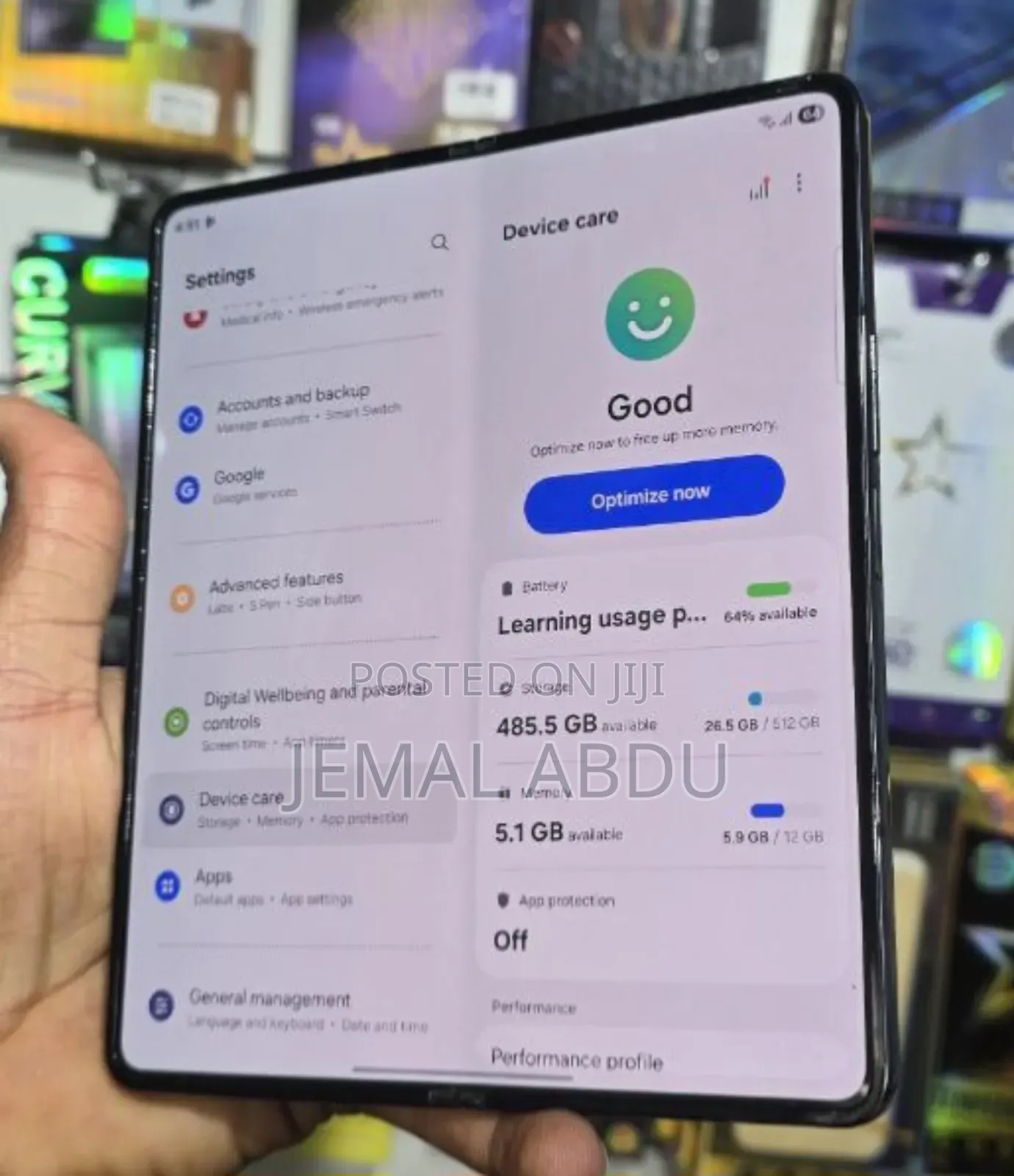 Samsung Galaxy Z Fold4 512 GB Black