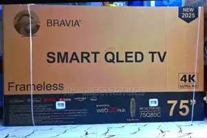 Bravia 75 Inch Tv Smart Ultra Frameless Original Sony Product Tv