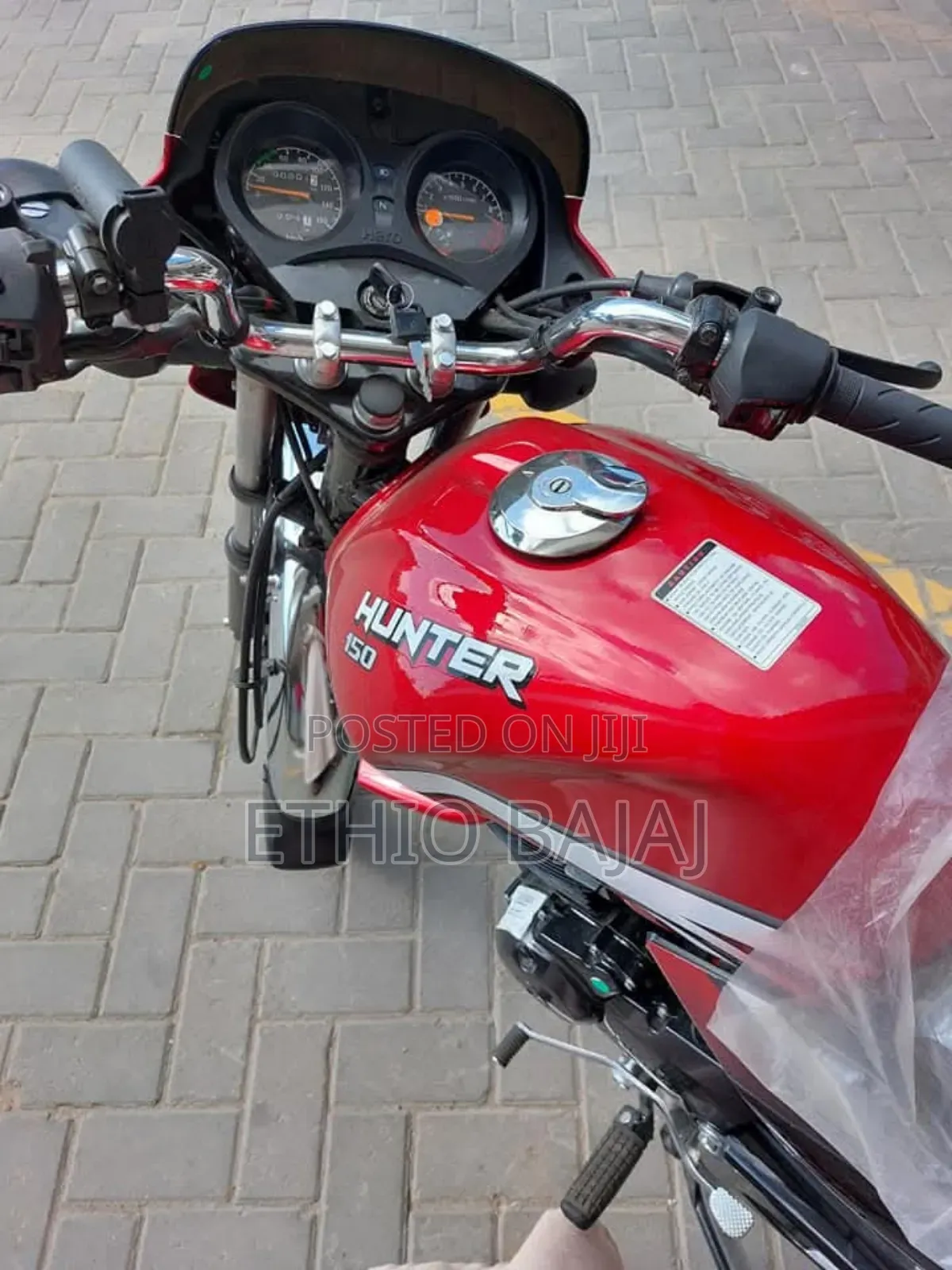 New Hero Hunter 150 2024 Red