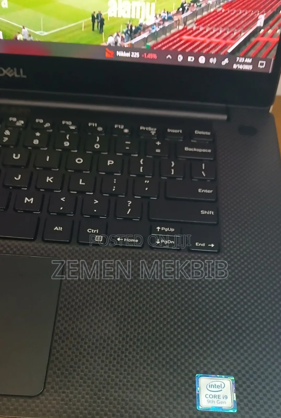 New Laptop Dell XPS 15 32GB Intel Core I9 SSD 512GB