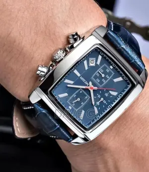 Megir Men's Watch Fashion Light Retro Multi Functional Timing Square