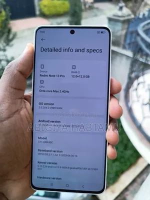 New Mobile Phone 256 GB White