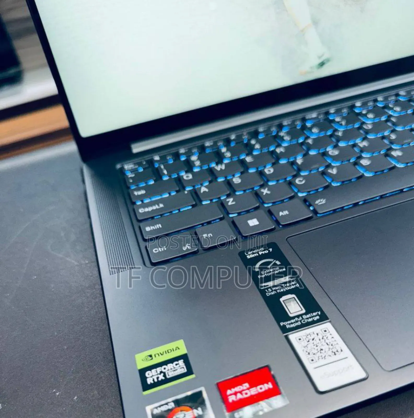 New Laptop Lenovo 16GB AMD Ryzen 7 SSD 1T