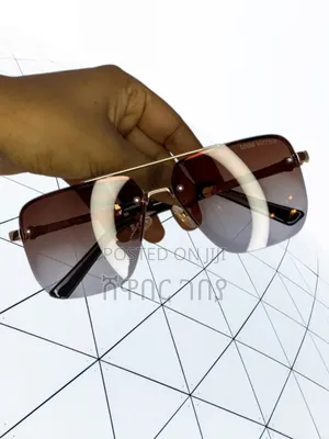 Geometric Louis Vuitton Glasses
