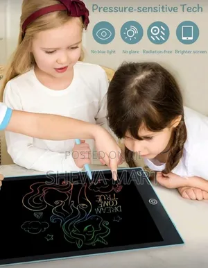 Photo - Writing Tablet Electronic Digital Writing Colorful Screen Doodle Board