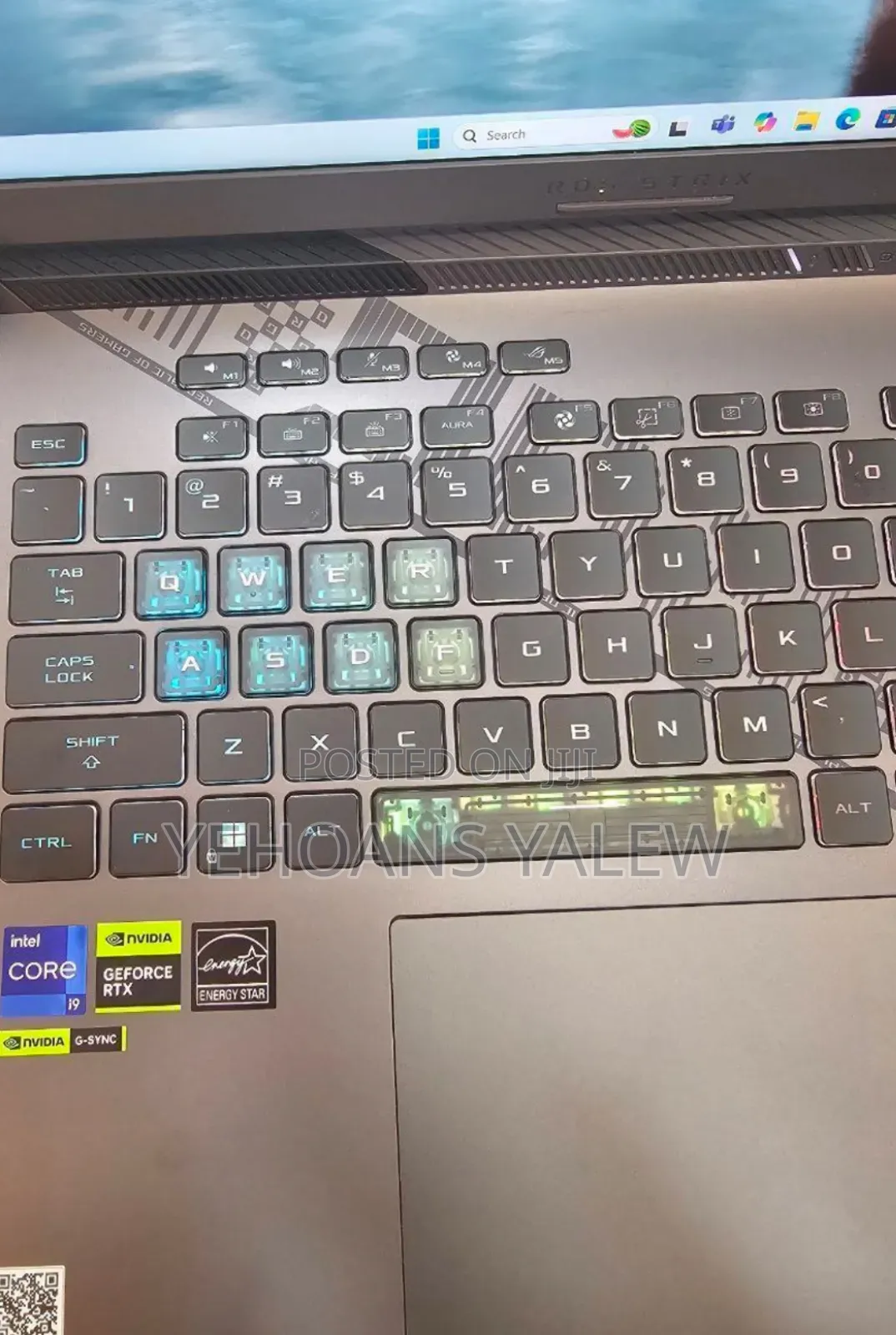 New Laptop Asus ROG Strix G16 G614 16GB Intel Core I9 SSD 1T