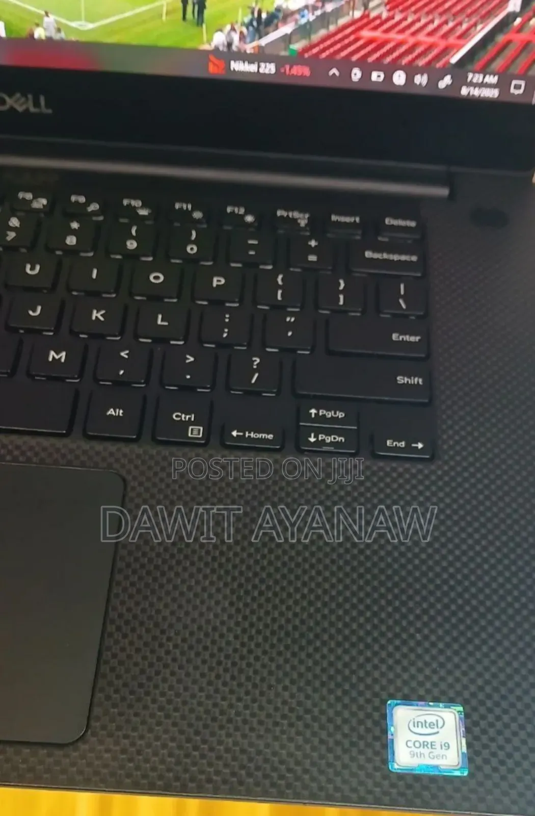 New Laptop Dell 16GB Intel Core I9 SSD 512GB