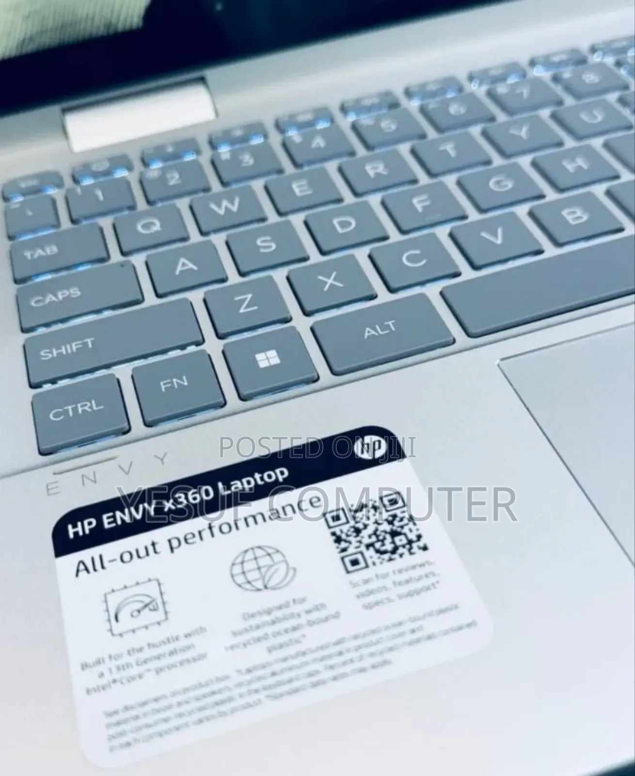 New Laptop HP Envy X360 16GB Intel Core I7 SSD 1T