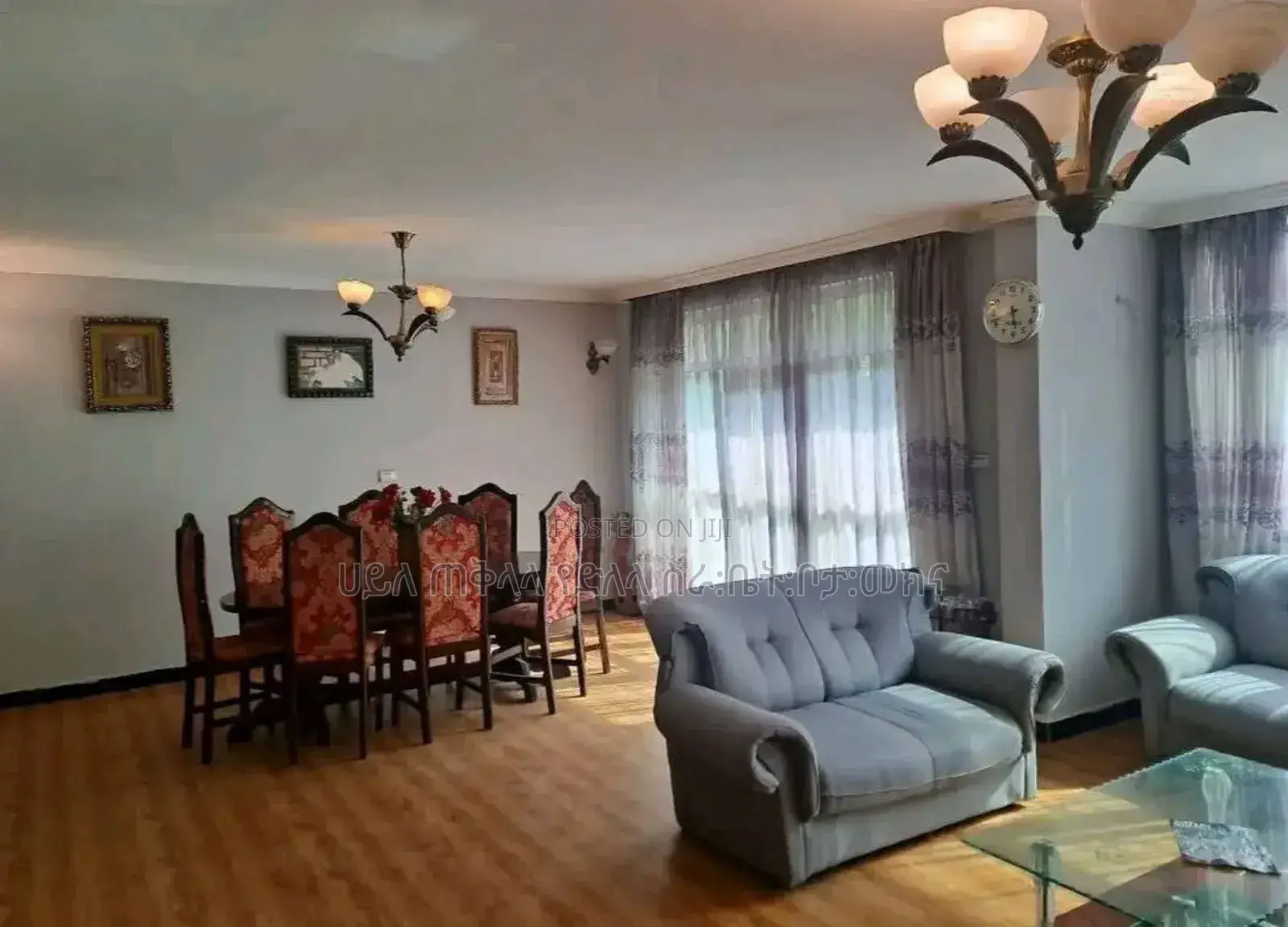 Furnished 7bdrm Townhouse/Terrace in ሠምት ፍየል ቤት አካባቢ, Yeka for sale