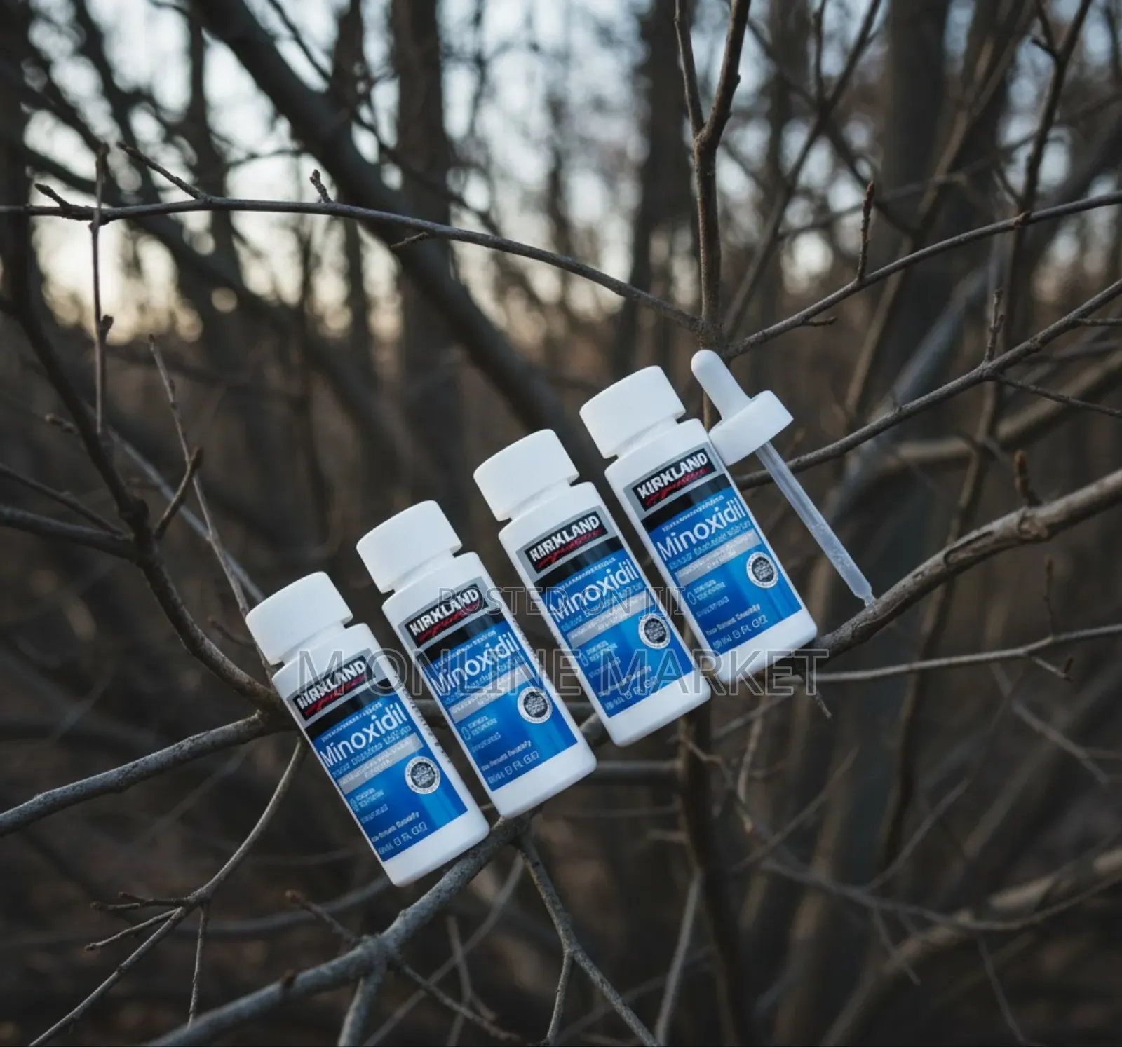 For Men's Hair Regrowth Minoxidil for Visible Density in Weeks.